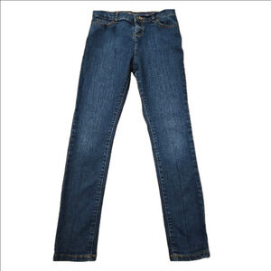 6/$20 Place Super Skinny Dark Wash Jeans Size 12 (Girl)